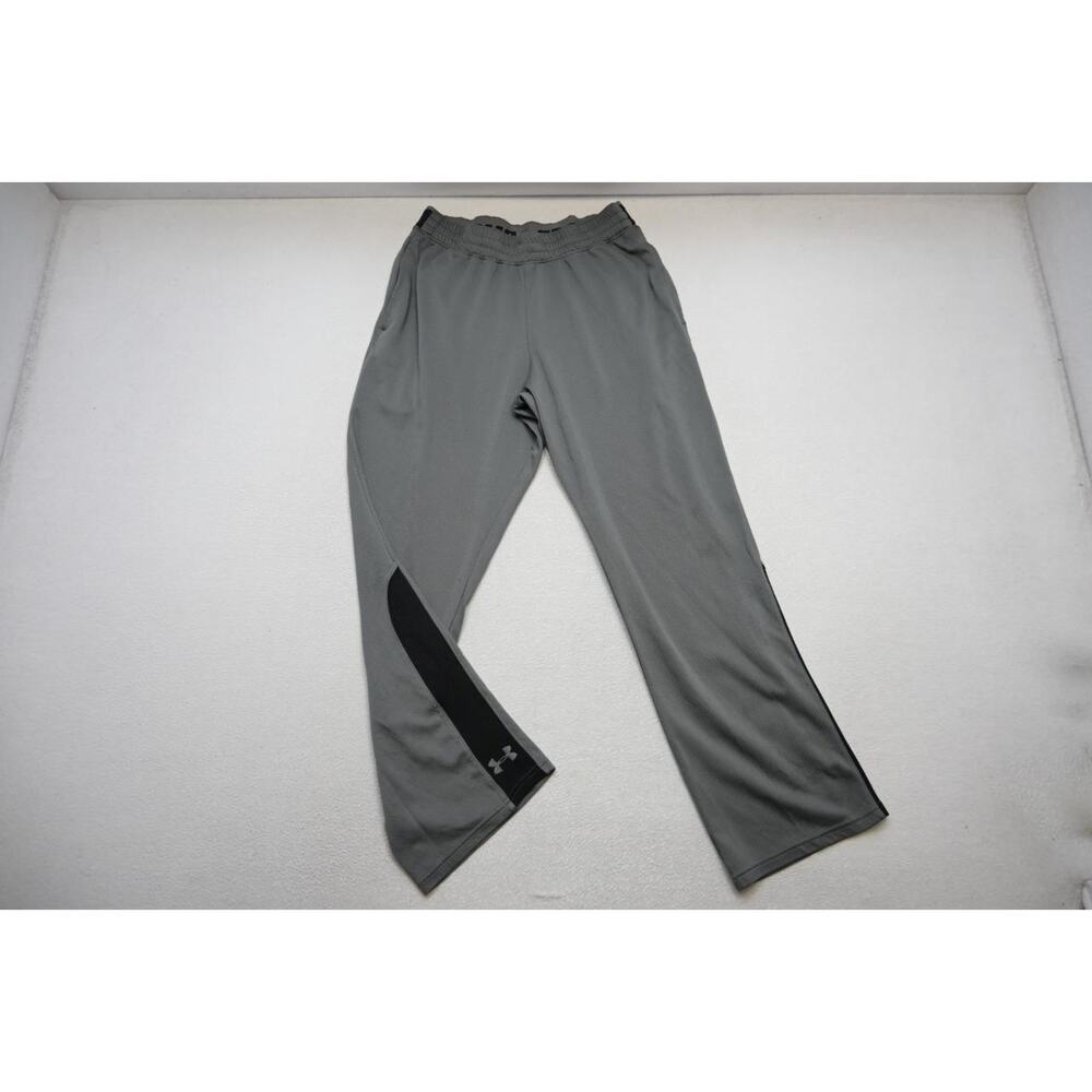 Under Armour Sweat Pants Performance‎ Gray Athletic W/Pockets Mens Large